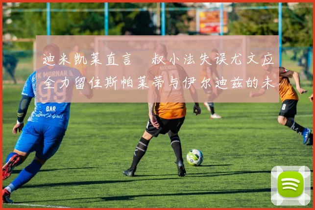 迪米凯莱直言囧叔小法失误尤文应全力留住斯帕莱蒂与伊尔迪兹的未来分析